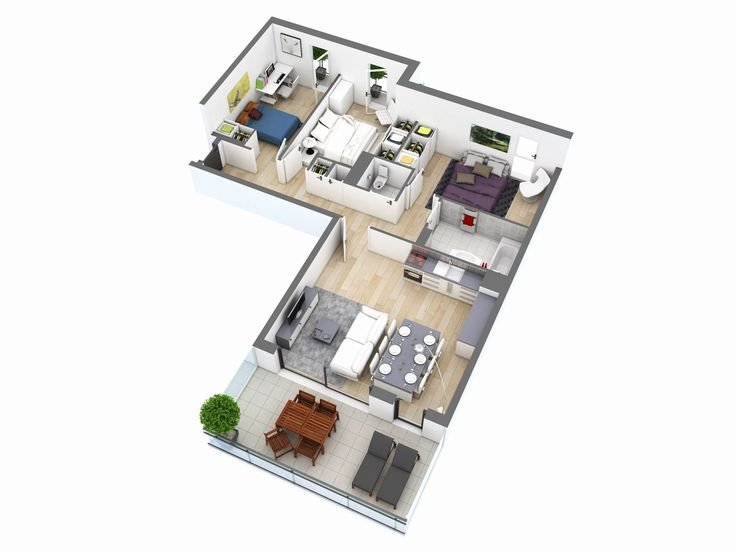 l shaped 2 story house plans