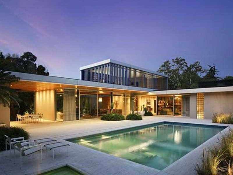 2 Story L Shaped House Exterior Design