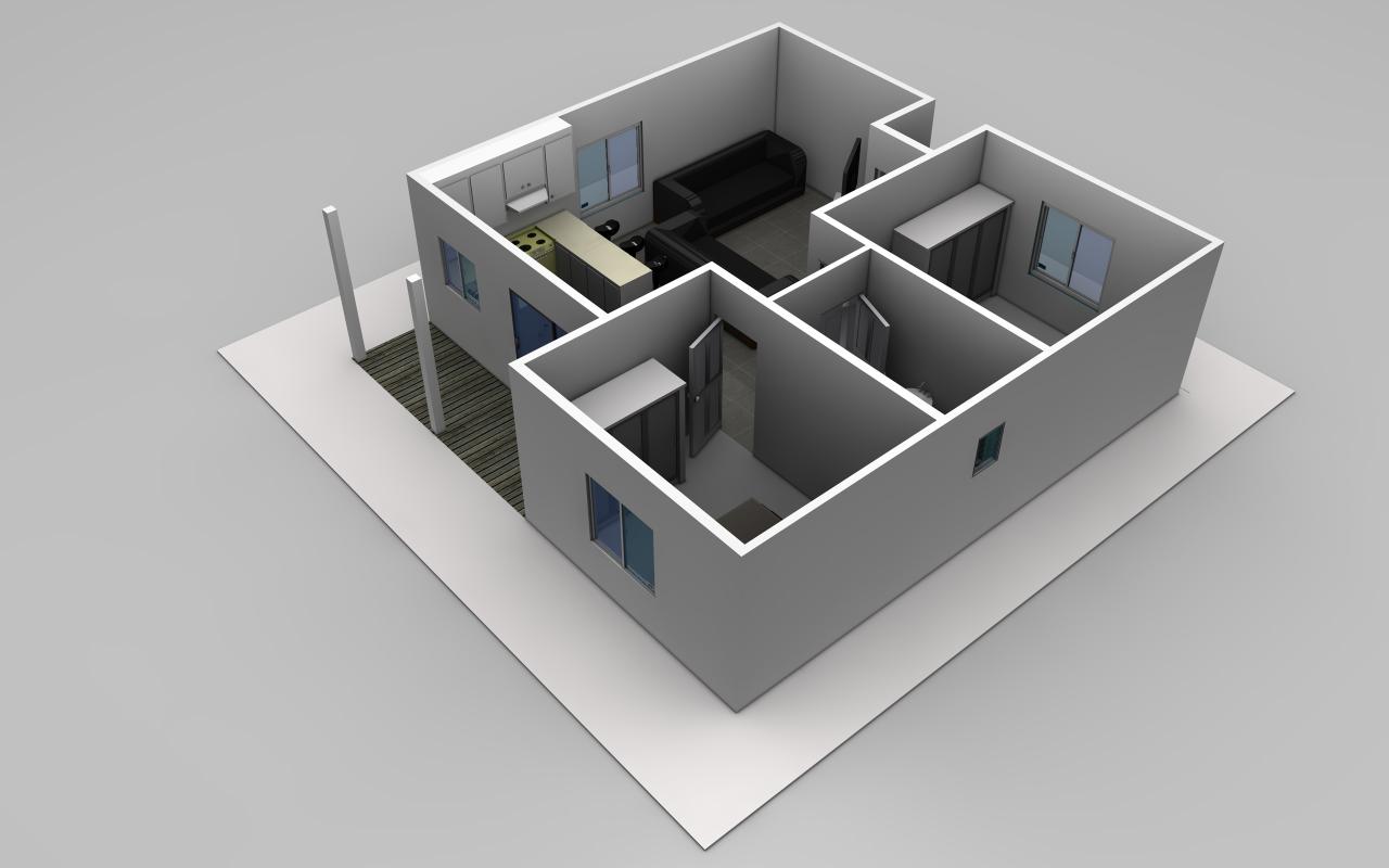 Two Bedroom Granny Flat Plans For Australia