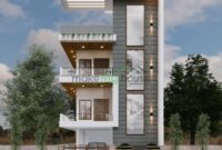 03394520230818-1595595752_148 Residential Building 3 Floor House Elevation Designs Pin On Design