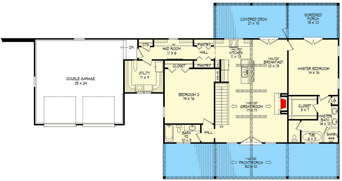 48+ Ranch House Plans No Basement, House Plan Ideas!