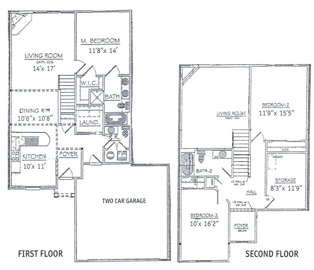 Beautiful 3 Bedroom 2 Storey House Plans New Home Plans Design