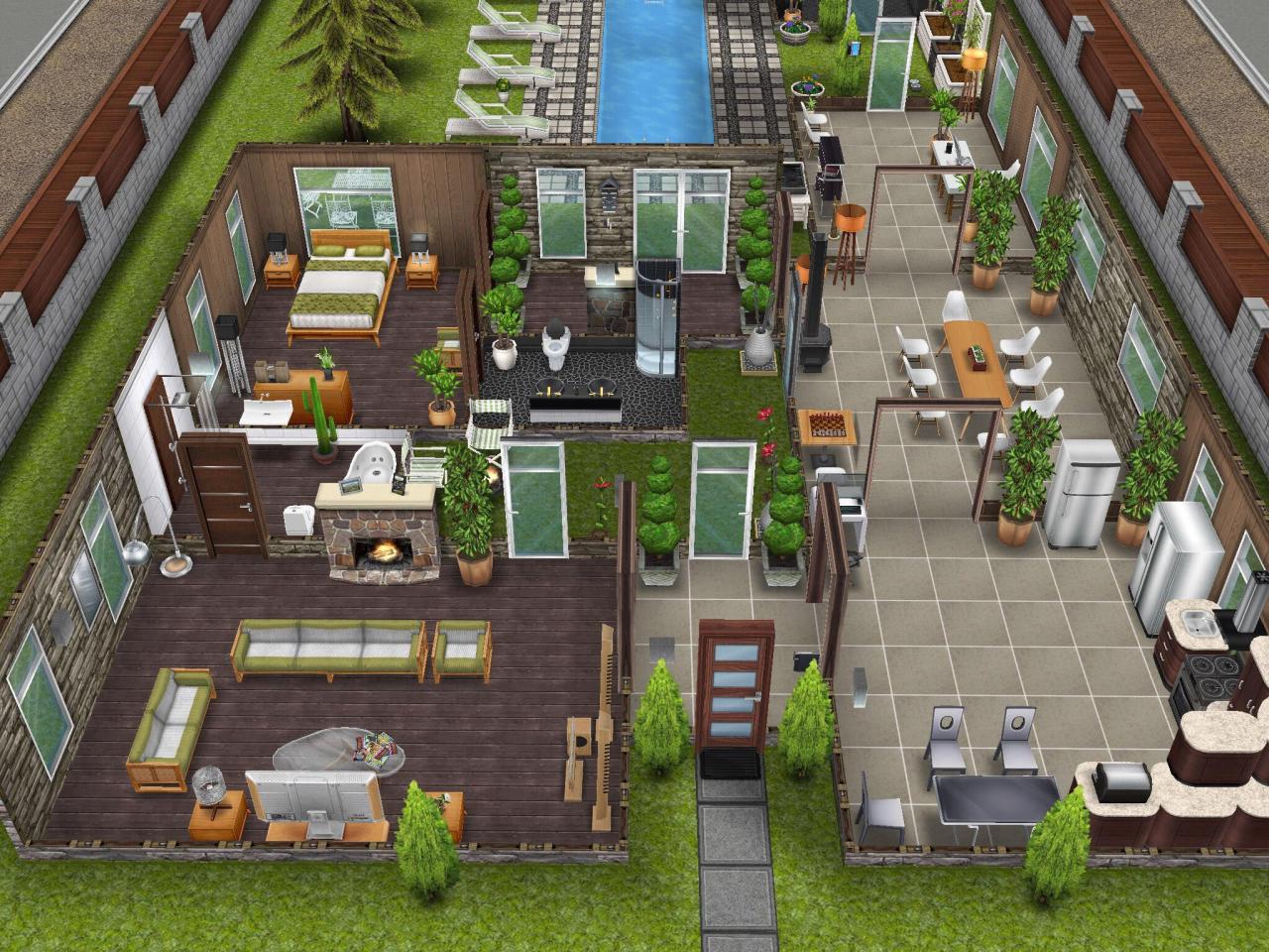 Design Sims House Online Free Modern Design
