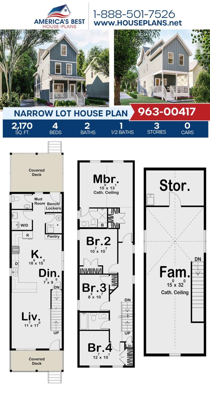 34++ Luxury house plans for narrow lots ideas in 2021