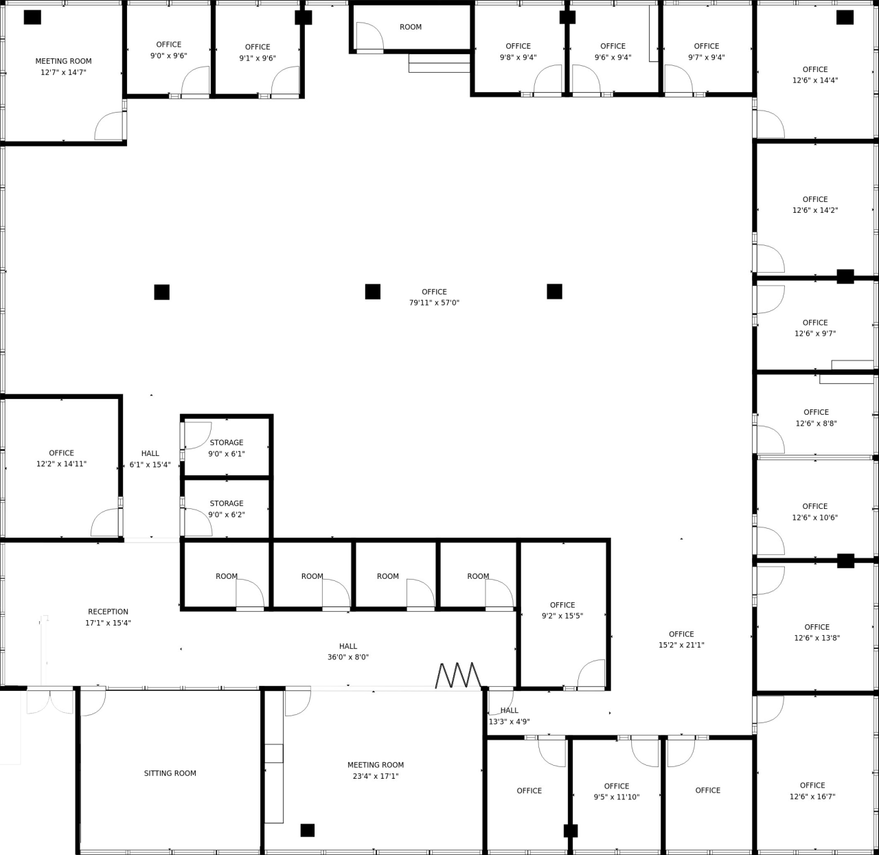 Floor Plans For Commercial Spaces