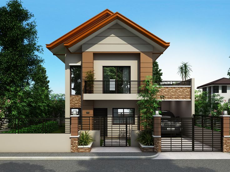 Collection 50 Beautiful Narrow House Design for a 2 Story/2 Floor Home