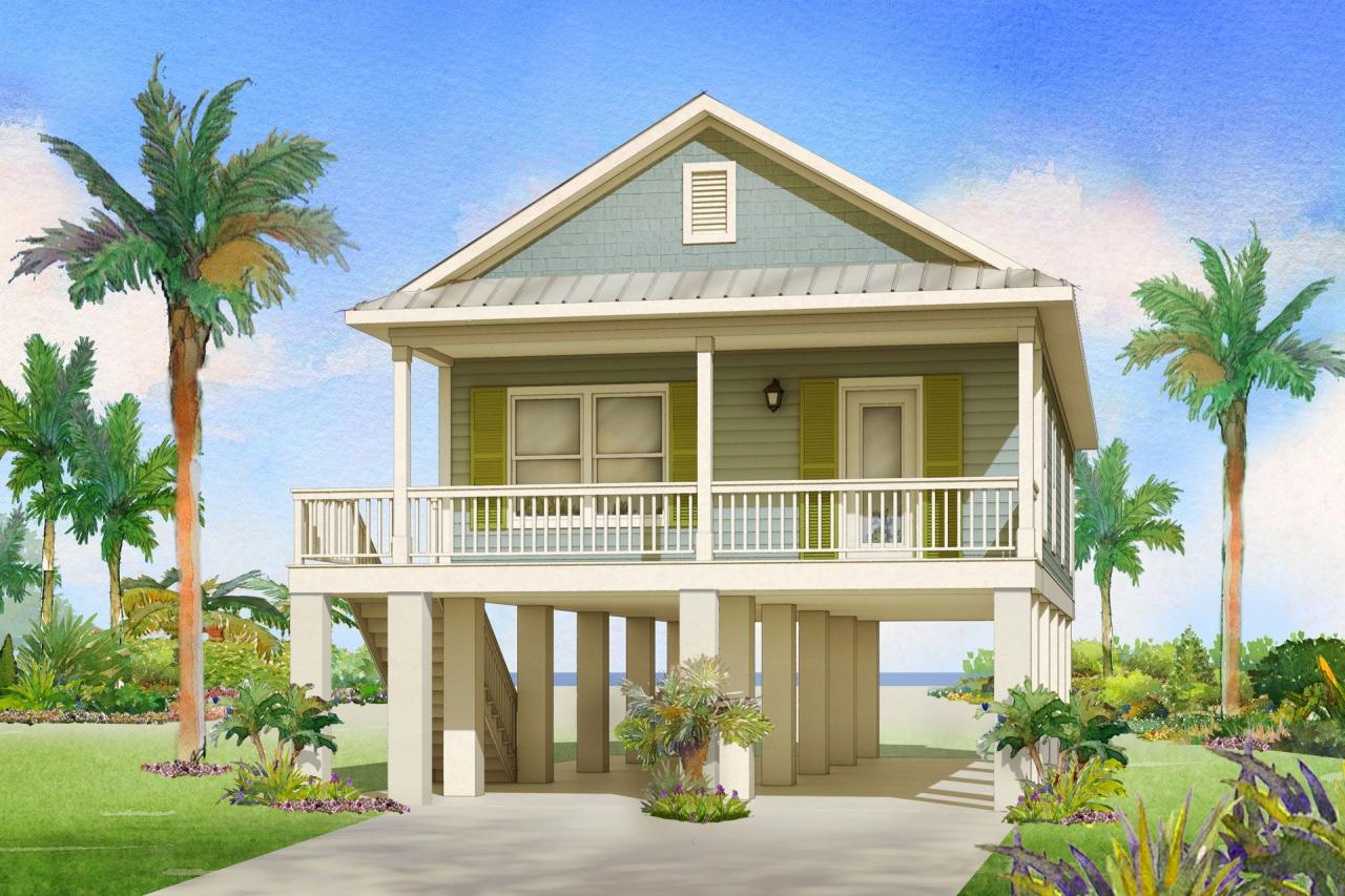 Coastal Home Plans On Stilts Coastal Home Plans Pelican Place