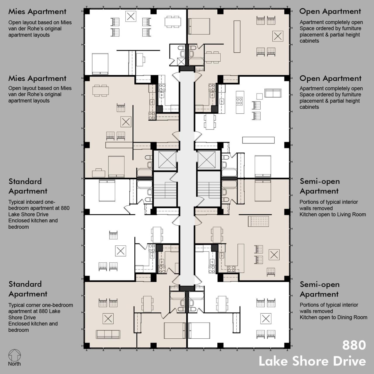 Flexible Floor Plans Apartment architecture, Building layout