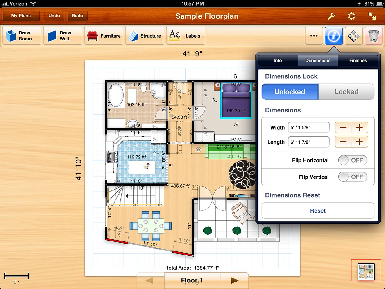 Is There A Free App For Drawing Floor Plans On Ipad Viewfloor.co