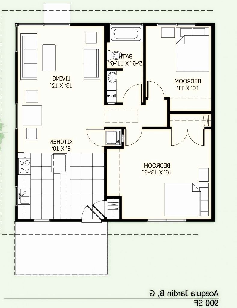 400 Sq Ft House Plan North Facing / Architect Design 1000 Sf House