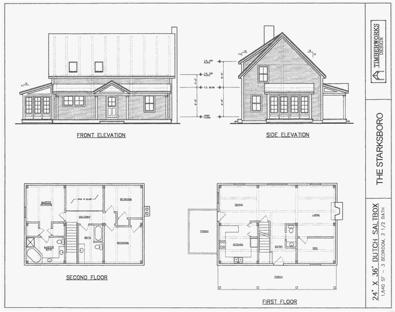24 X 36 2 Story House Plans House Design Ideas