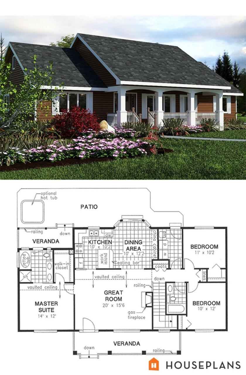 Simple Country House Plans
