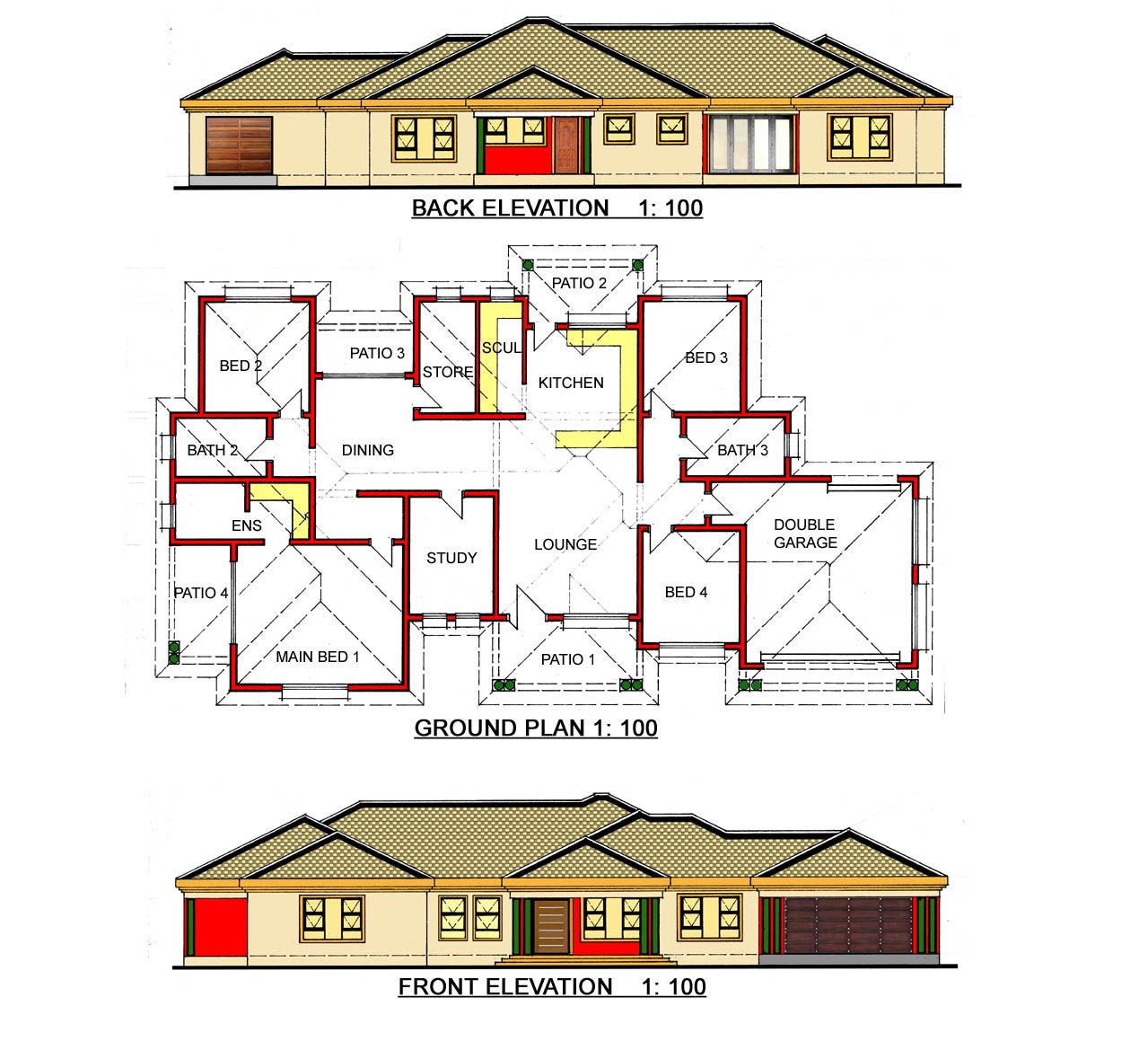 At Gosebo House Plans we design the unique Building plans Free house