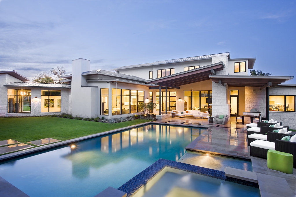 World of Architecture The Blanco House, Urban Contemporary Home by