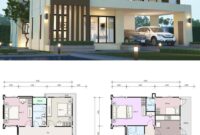 05341020230907-House-design-plan-9.5x14m-with-5-bedrooms-2 28+ House Plan Style! 5 Room House Plan Pictures