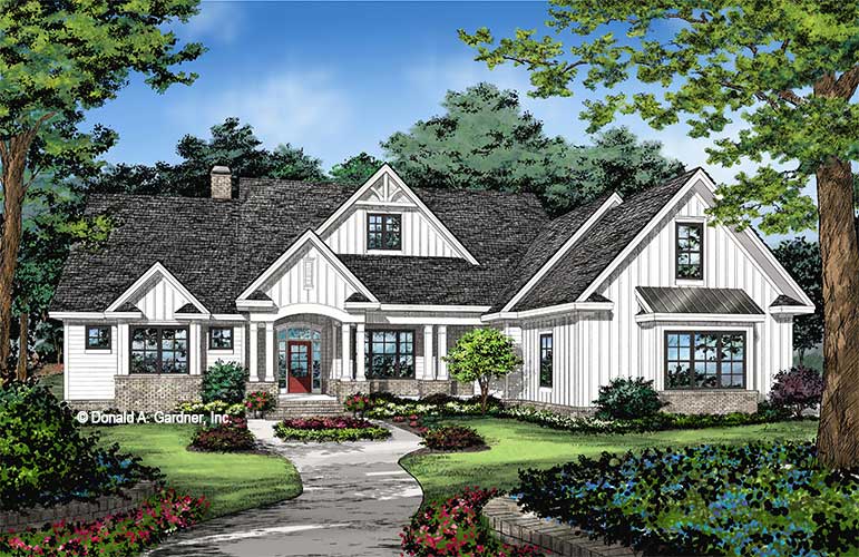 Thurman Plan 1515 RenderingtoReality Don Gardner House Plans