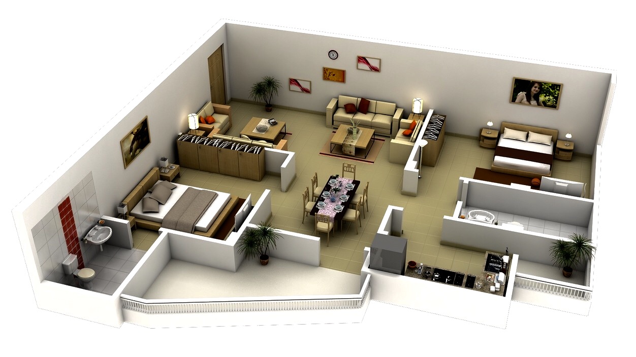 Newest 18+ Simple 2 Bedroom House Plans In Nigeria