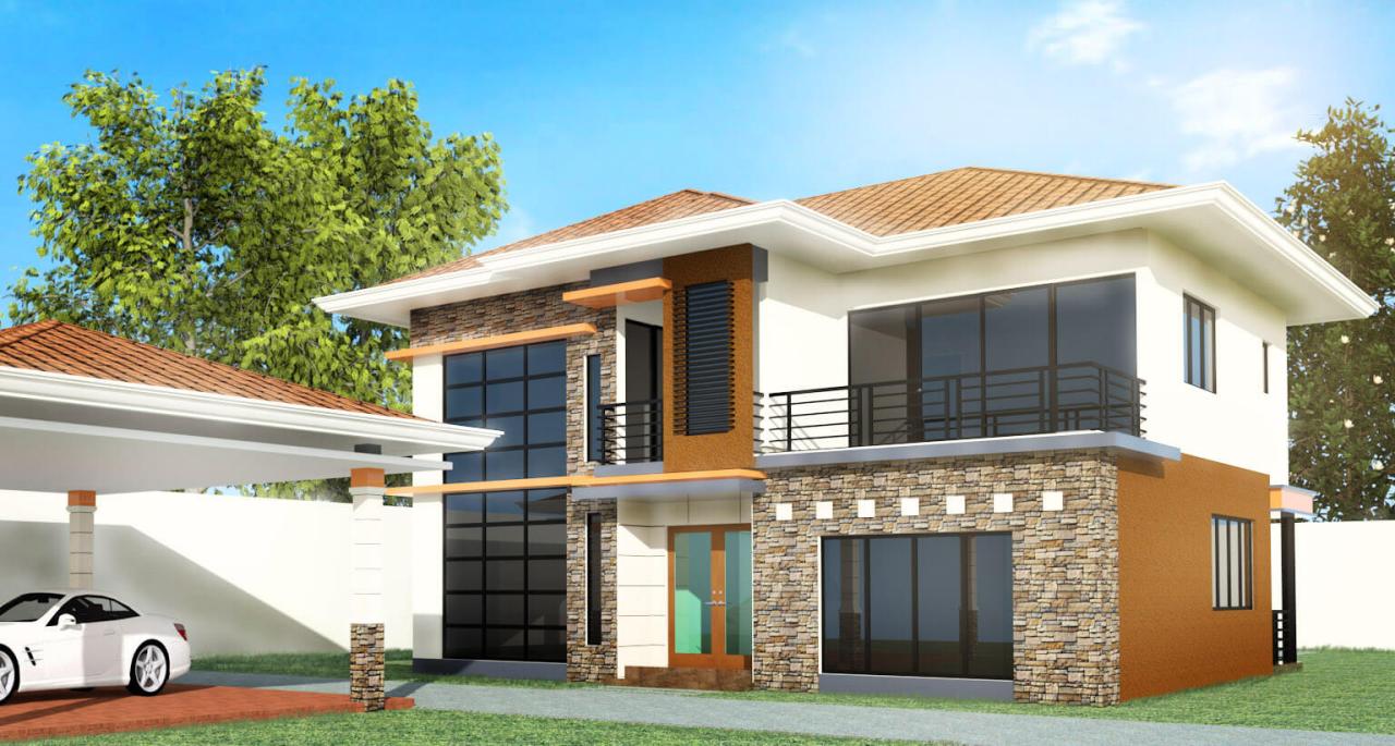 MODEL 43 BEDROOM, 2 STORY DESIGN Negros Construction