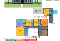 2 1/2 Story Home Plan E8054 2 story houses, House plans, Roof plan