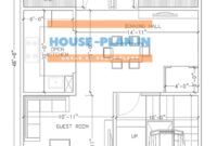 10061020230907-1000-sq-feet-house-plan 1000 sq feet house plan with a single floor, car parking