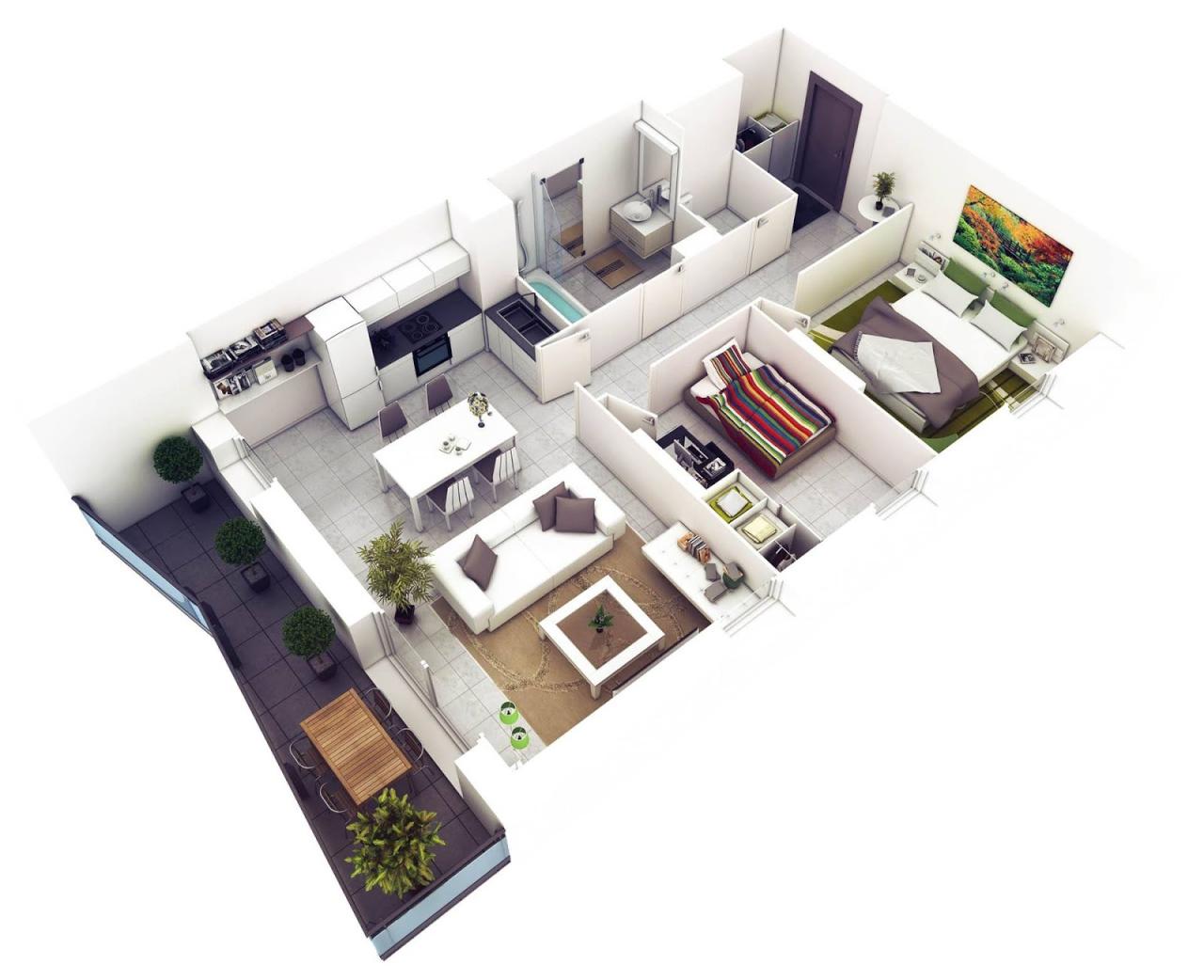Amazing Top 50 House 3D Floor Plans Engineering Discoveries