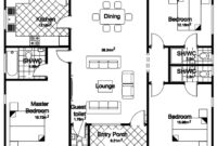 24 Best Simple Four Bedroom Bungalow Floor Plan Ideas House Plans