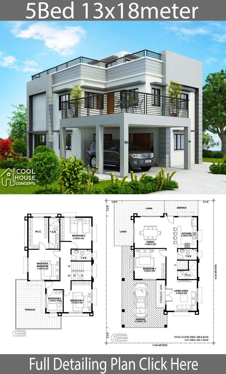 Pin by Geoffrey Mwangi Chege on Arquitetura Modern house plans, Model