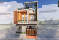 20 Feet House Front Elevation AI Contents