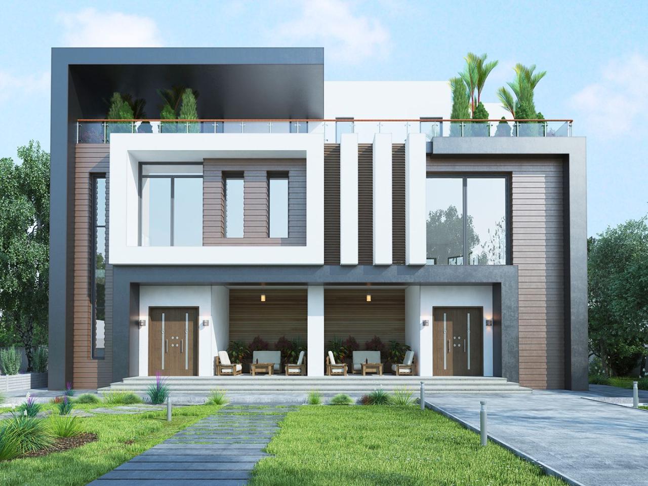 duplexbuilding House design, Duplex house design, Exterior design