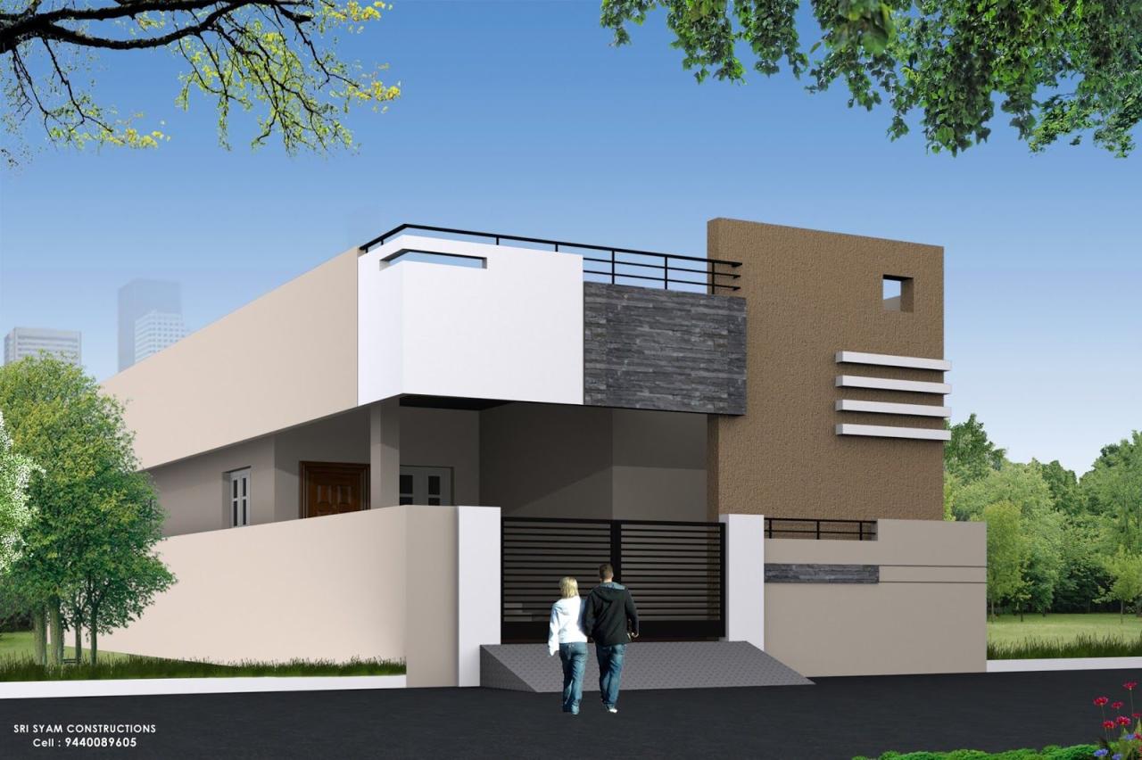 Single floor house design, Small house elevation, House elevation
