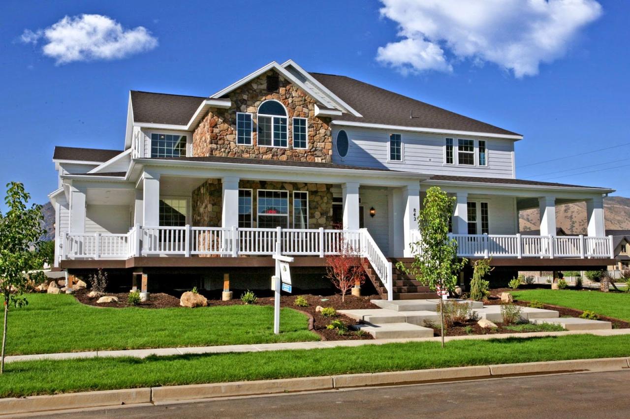 backyard landscaping House Plans with Wrap Around Porches 2 Story