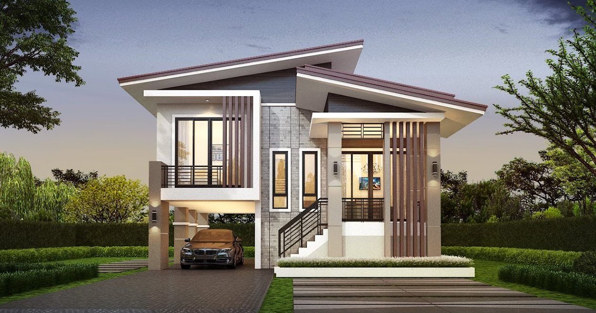 Small 2 Storey Modern House Design Simple TwoStorey House Design