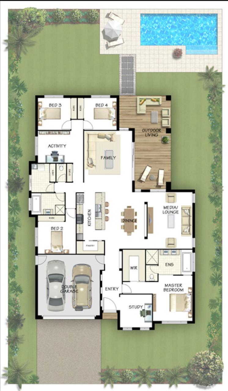 Floor Plan House layouts, House design, Dream house plans