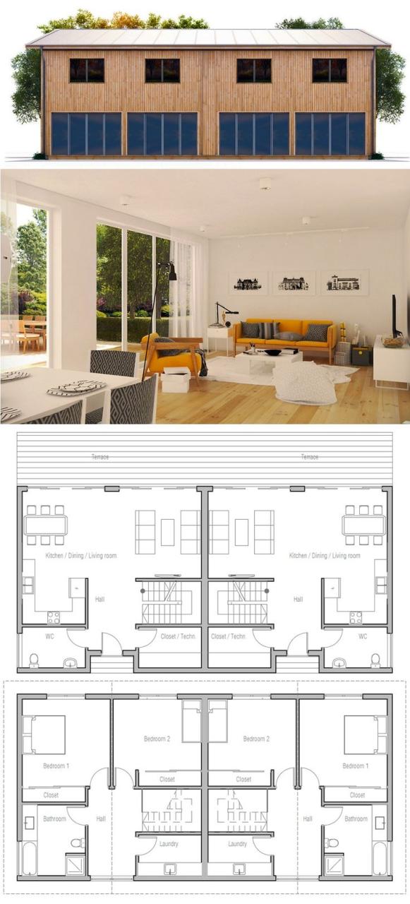 Duplex Apartments Floor Plans When the two plans differ, we display