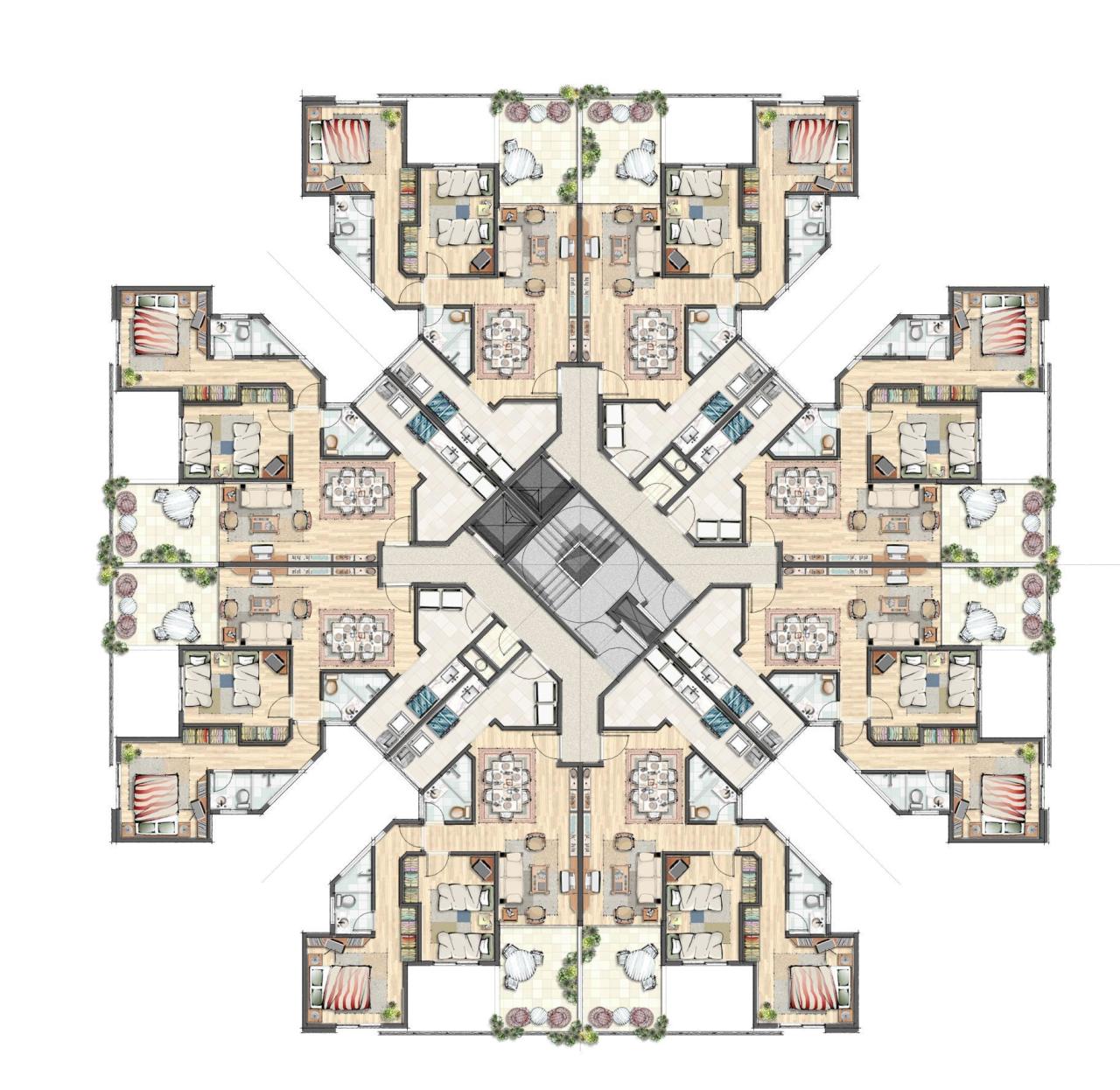 High Rise Apartment Building Floor Plans Beste Awesome Inspiration