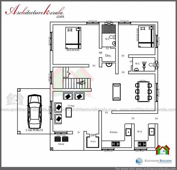 Low Cost House Plans With Estimate 3 Bedroom Kerala Plan Elevation Free