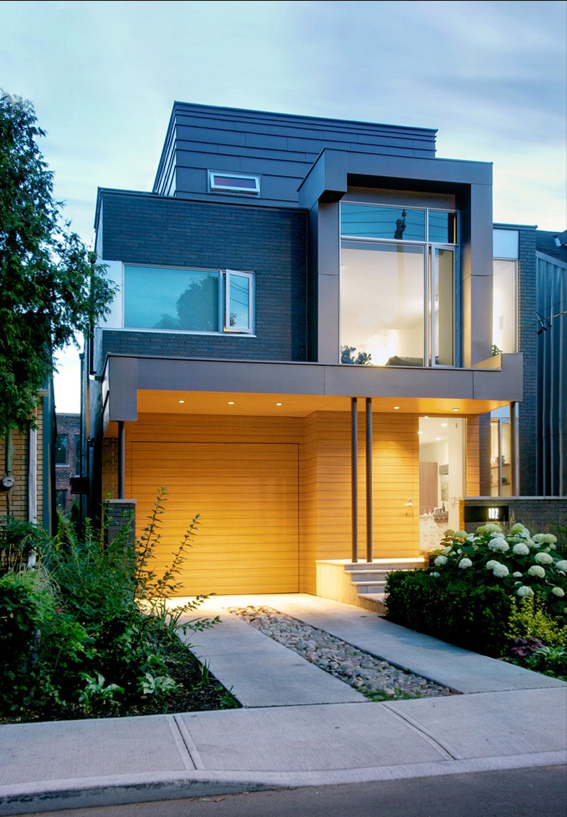 Living in Contemporary Two Storey House Design Posh and Stylish