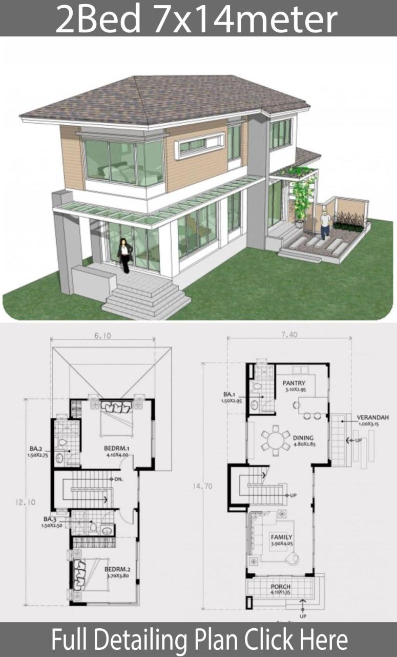 Two Story Tiny House Floor Plans flooring Designs