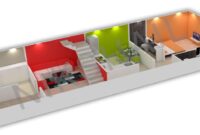 09522820231128-15X50-g-floor-pes 15x50 House Plan With 3d Elevation By Gaines Ville Fine Arts