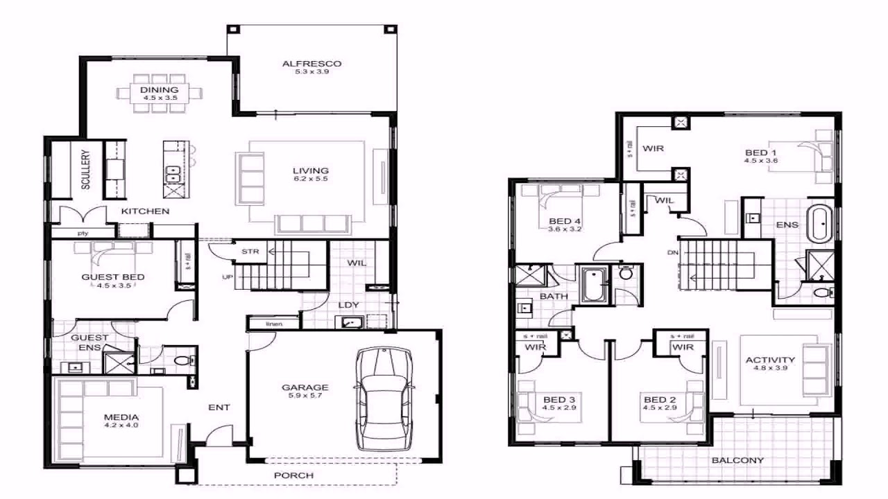 Simple 3 Bedroom House Plans With Garage South Africa