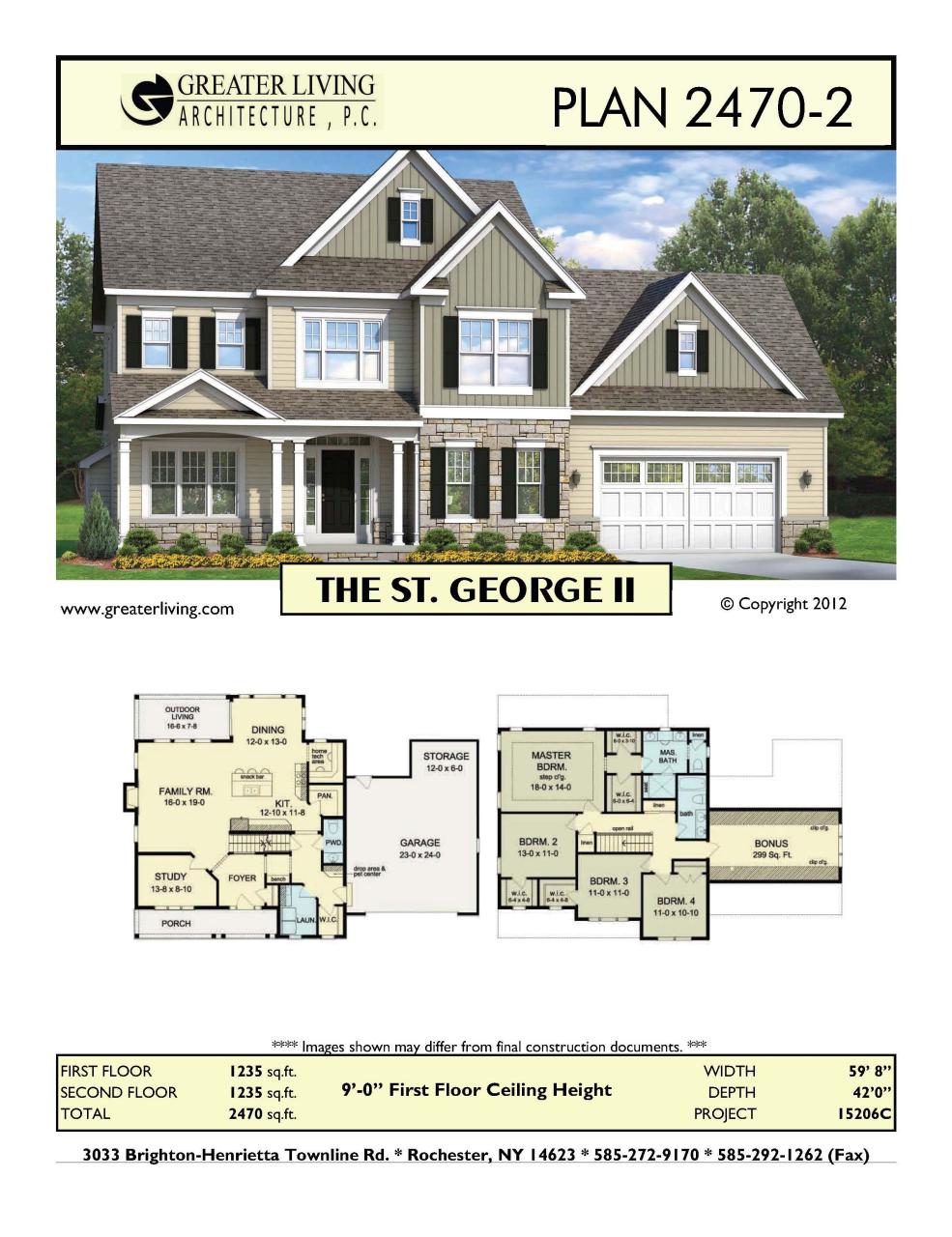 Plan 24702 THE FRAZIER Family house plans, Craftsman house plans