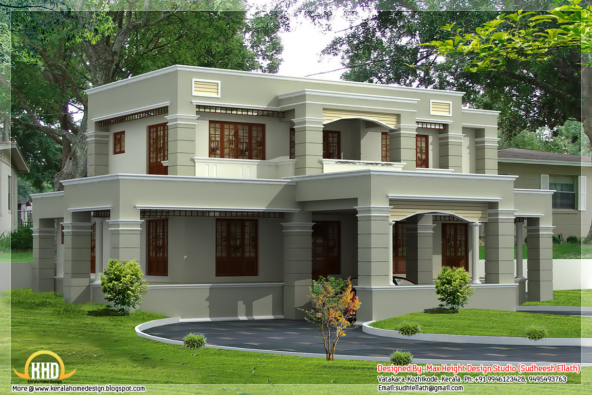 4 different style India house elevations Indian Home Decor