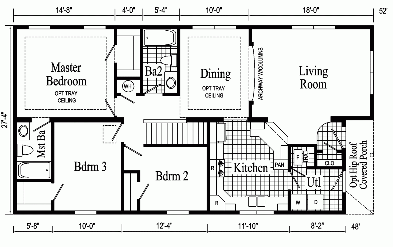 Amazing Floor Plans for Ranch Style Homes New Home Plans Design