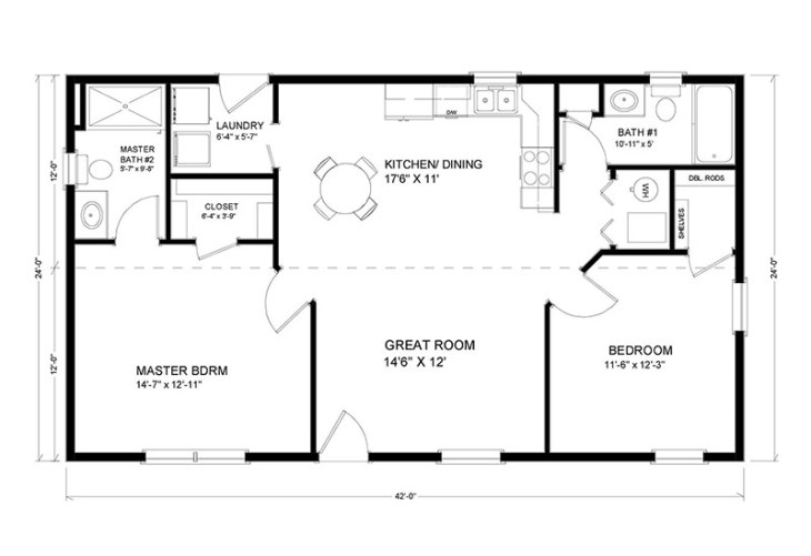 1000 Sq Ft Ranch House Floor Plans Viewfloor.co