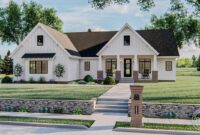 14282920231119-902b42722b91d4681116b0b25f08602f 1 Story Modern Farmhouse Style House Plan Arbor Ridge Modern