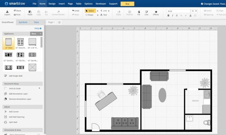 Amazing Smartdraw Floor Plan Creator References - House Floor Plans