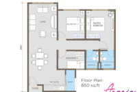 AcaciaResidencesFloorPlan850 sq. ft. New Property Launch KL, PJ