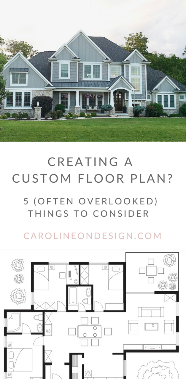 5 Considerations for Creating a Custom Floor Plan Caroline on Design