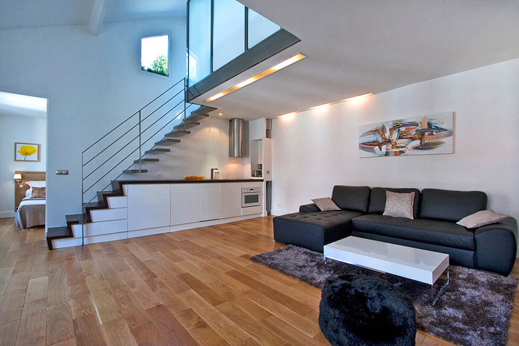 Modern Duplex Apartment Design In Paris iDesignArch Interior Design