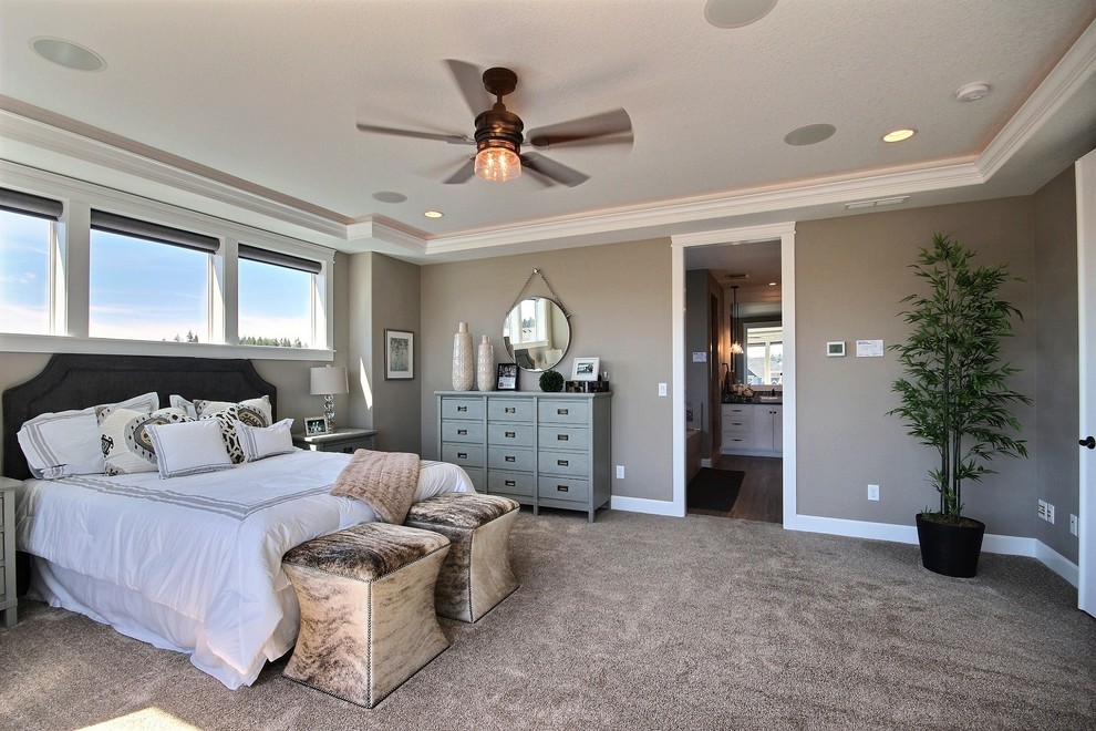 Master Suite The Brahmin 2 Story Transitional Transitional